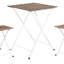 Bourgogne 2 - Person Acacia Patio Dining Set with Square Table-877746067