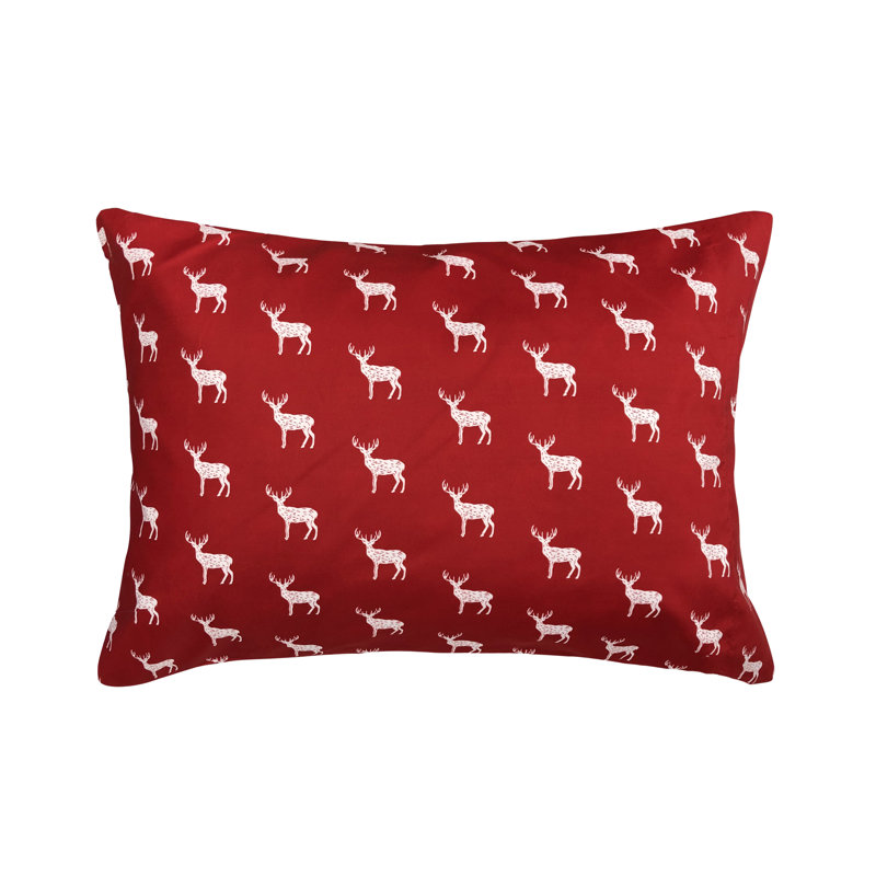 Feofan Microfiber Animal Print, Red