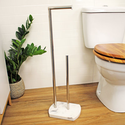 Cvetko Free Standing Toilet Paper Holder