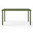 59"×35.4" Outdoor Metal Rectangular Dining Table-2034670906