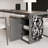 Black Rectangular Solid + Manufactured Wood + Acrylic desk-1991776501-1991776500