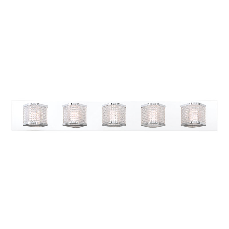 Barre d'éclairage de salle de bain 5 lumières Belgroue