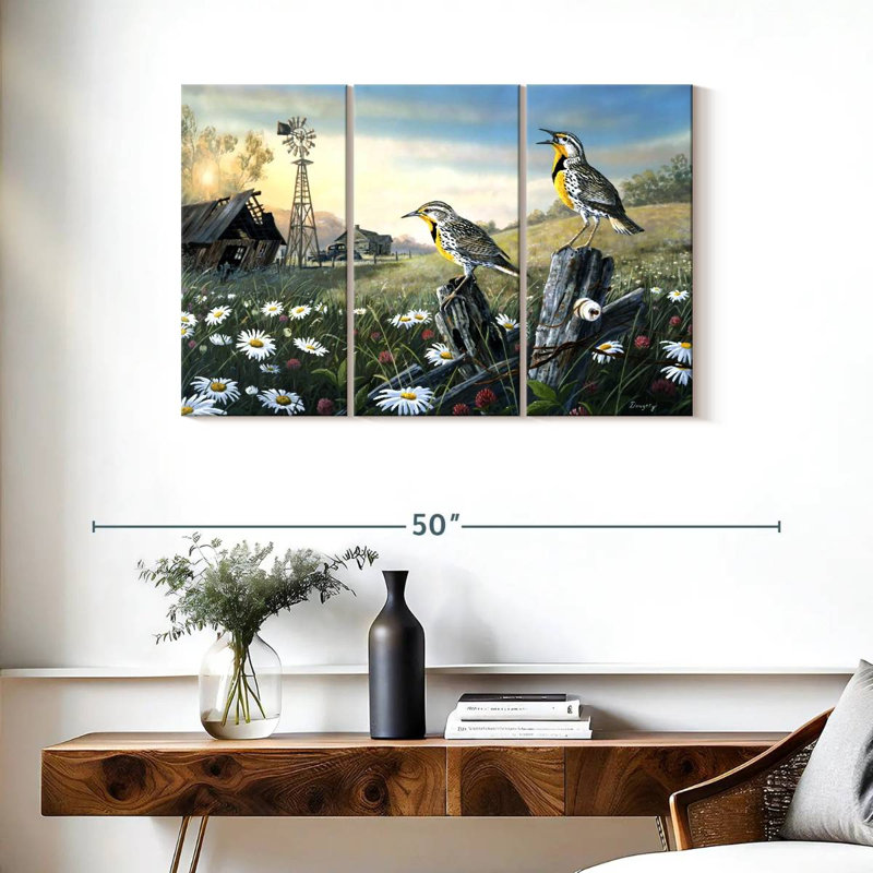Brampt Meadow Outpost, 24" H x 38" W