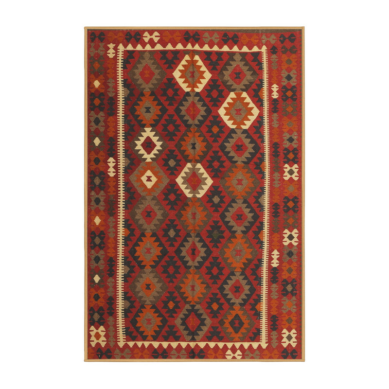 Southwestern Indoor Rug, Rectangle 4' x 6'