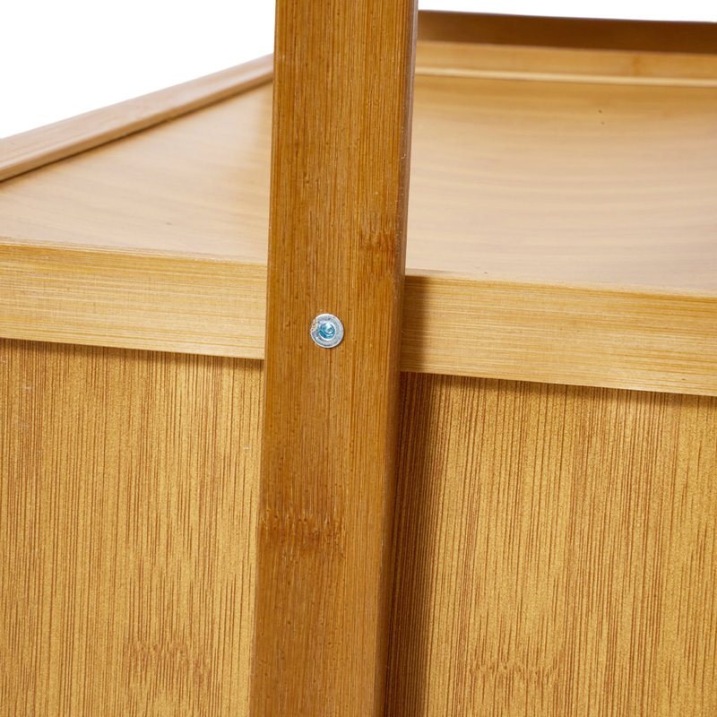 100cm Clothing Rack, Natural Wood