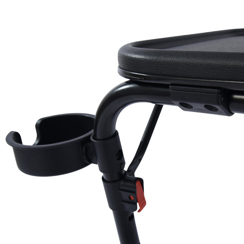 Table de chevet compacte pliable avec table de chevet et porte-gobelet, parfaite pour les chambres à coucher et les petits espaces