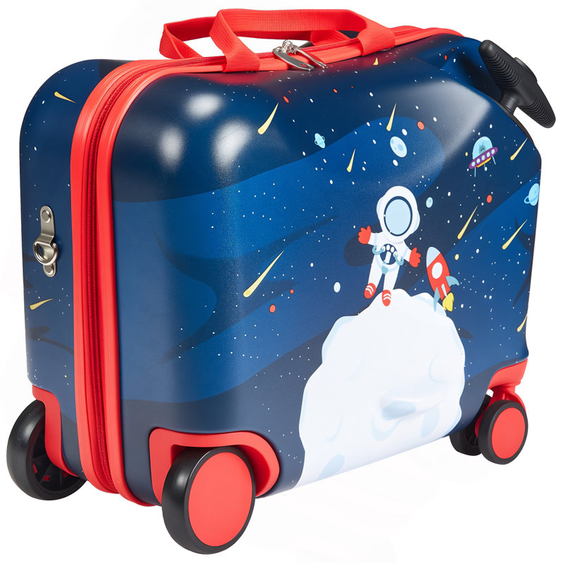 Valise légère pour enfants avec roulettes 18 po