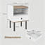 45 cm W Bedside Table