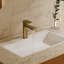 Robinet pour salle de bain à poignée simple avec drain-92892945