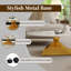 Pedestal Coffee Table with Storage