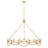 Elegant 45 in. 12-Light Scrollwork Chandelier