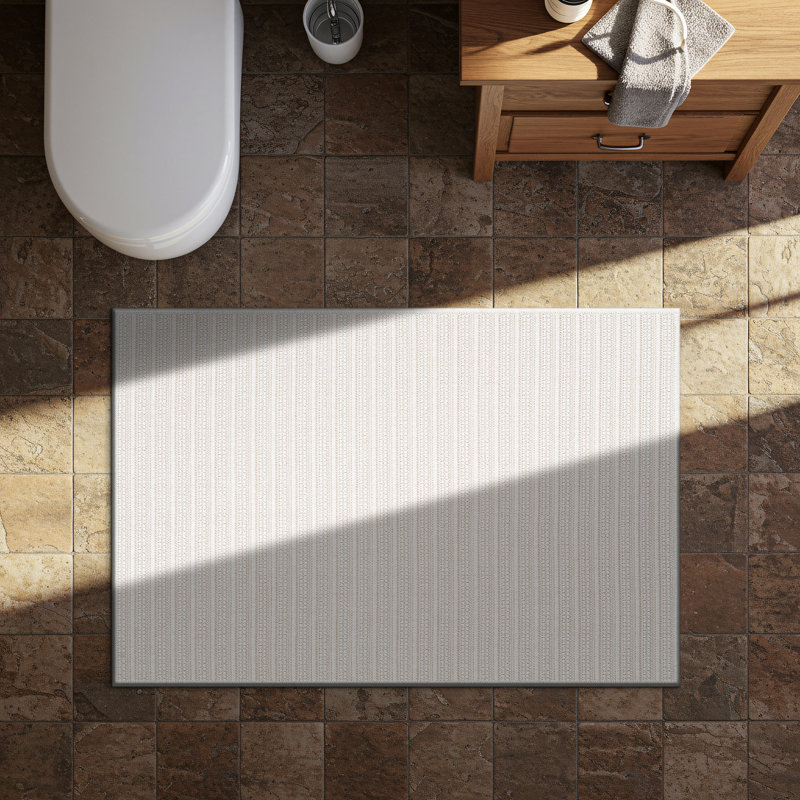Indoor Outdoor Area Rug, Ivory, Rectangle 2' x 3'