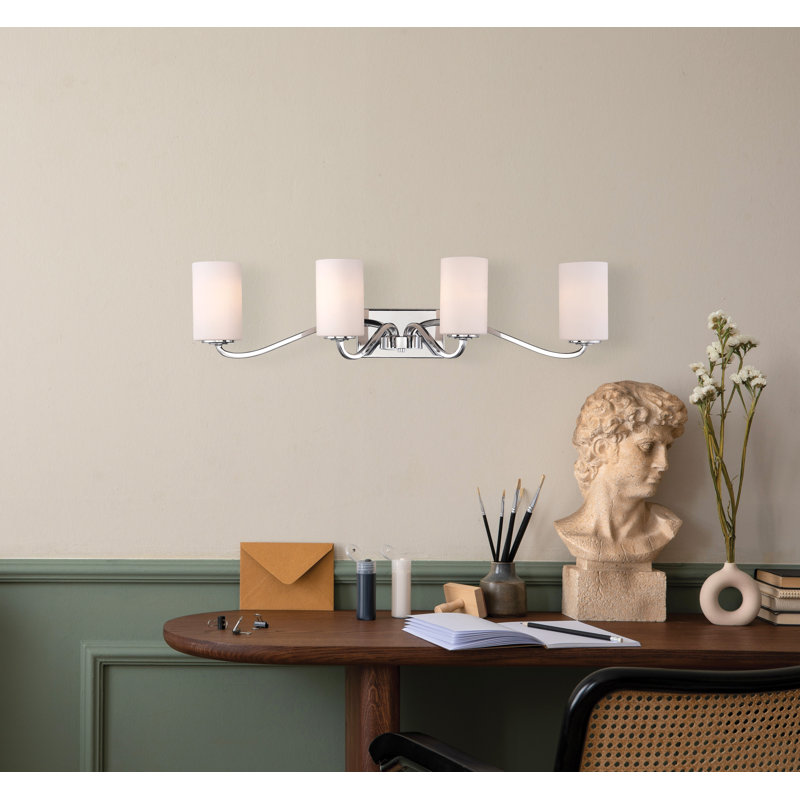 Niagara 4 - Light Dimmable Vanity Light, Polished Nickel