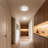 LED Flush Mount Lighting 8.66In Crystal Ceiling Light Bathroom Light fixtures Ceiling Mount