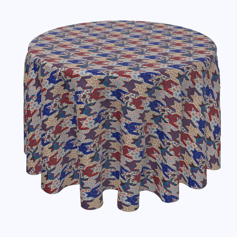 Canvas Texture Tablecloth, 70" x 70"