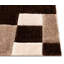Tapis à poil long brun / gris Cobina-56422971