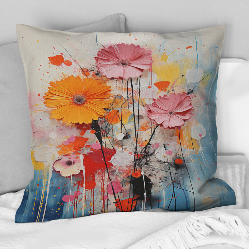 Coussin Collage Kaleidoscope II - Abstract Collages
