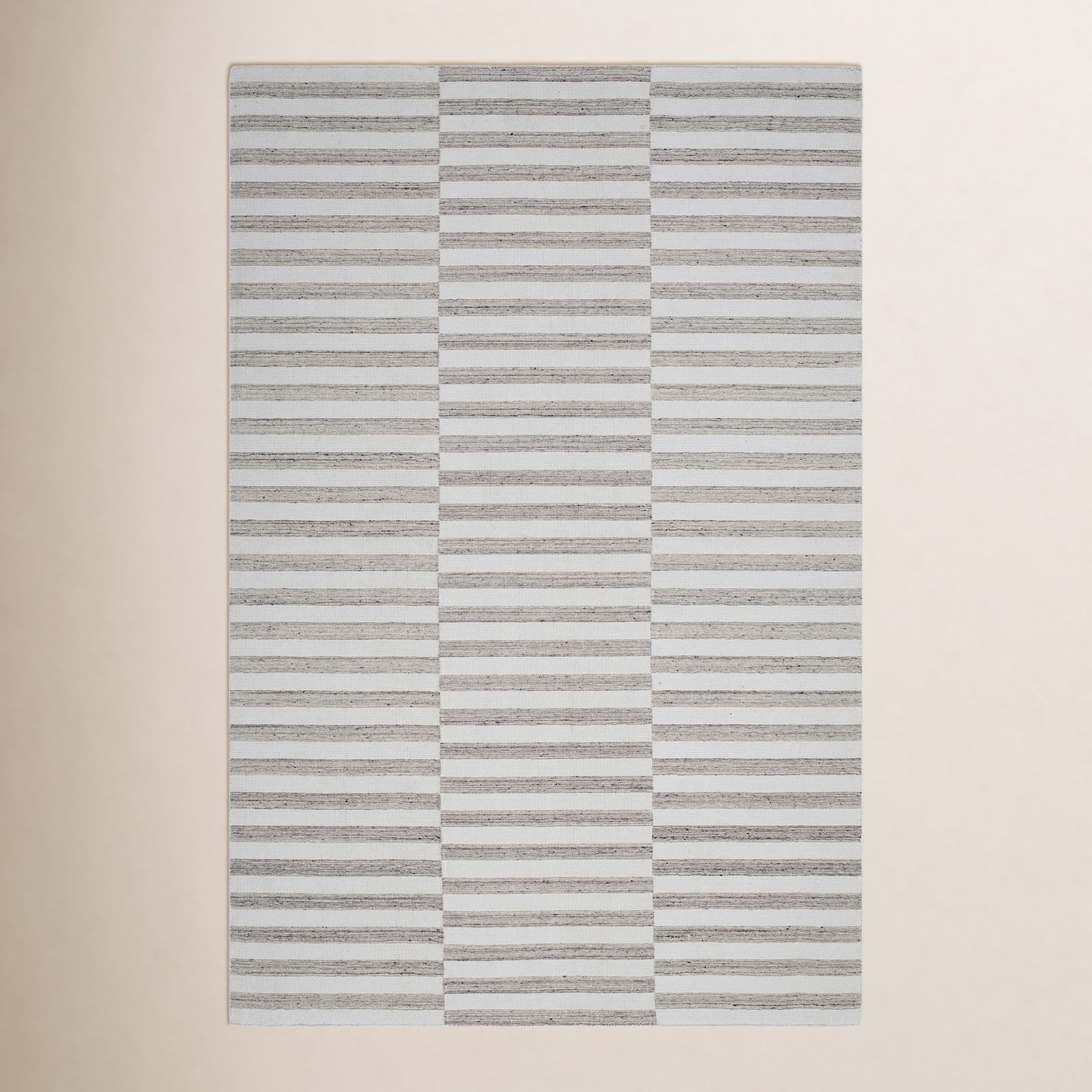 Ernie Hand-Woven Striped Rug, Rectangle 2' x 3'