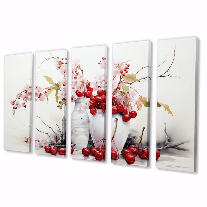" Cherry Simplicity " 5 - Pieces
