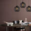 Fahmi 3 - Light Black Kitchen Island Pendant