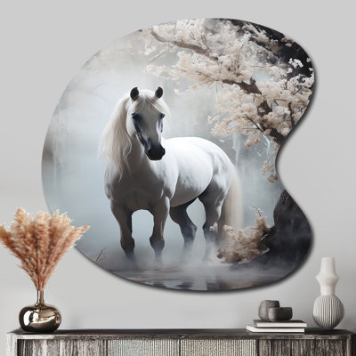 Drayven - Décoration murale irrégulière en forme de cheval