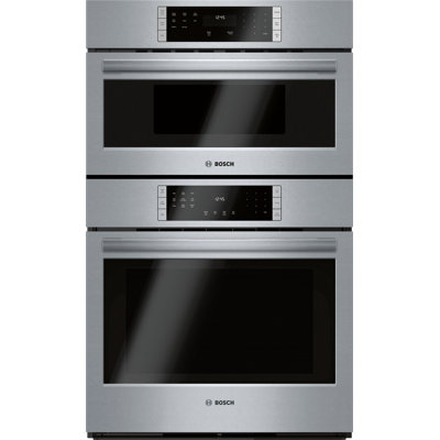 800 Series 30" Self-Cleaning Convection Electric Wall Oven with Built-in Microwave