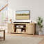 Meuble télé 66 po Boho Rattan