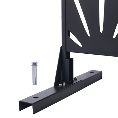 Écran d'intimité extérieur et intérieur en métal, écran d'intimité décoratif autoportant pour terrasse de balcon, panneaux de clôture d'intimité pour jardin extérieur