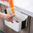 Branxton 1.9L Plastic Open Rubbish Bin Hanging Kitchen Waste Bin Small Trash Can Foldable Dustbin