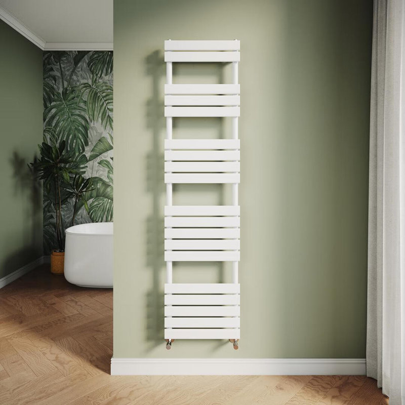 Sadrack 19 Wall Towel Rack, White