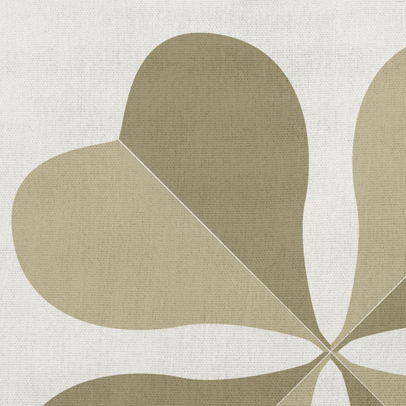 Floral Reversible Throw Pillow, Sustainable Green, 20" x 20"