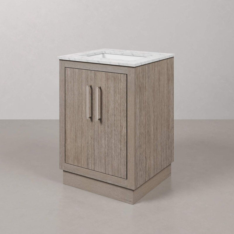 Hugo 24'' W Single Vanity, Chrome