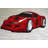 Buenrostro Free Shape 3D Kids Car Red Area Rug