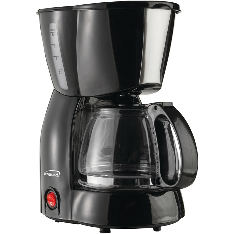 Brentwood Appliances 4-Cup Coffee Maker, Black