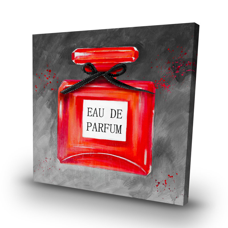 Perfume bottle - 32"x32" art on canvas
