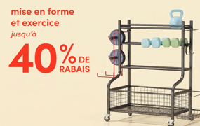 mise en forme et exercice en solde