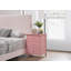 Charmante table de chevet rose contemporaine-526945979
