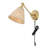 Barrows Iron Plug-in Armed Sconce-1112794270