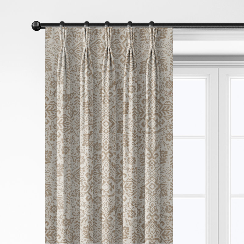 Ensemble de 2 rideaux Medina, 40 x 120