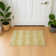 Premium Machine Washable Lubbers AMF1733 Stripe Rug