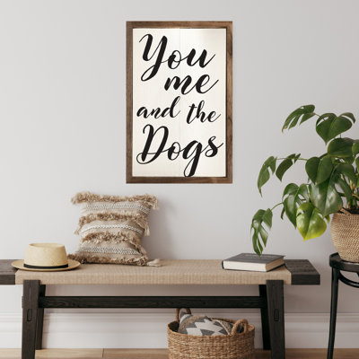 You Me And The Dogs White