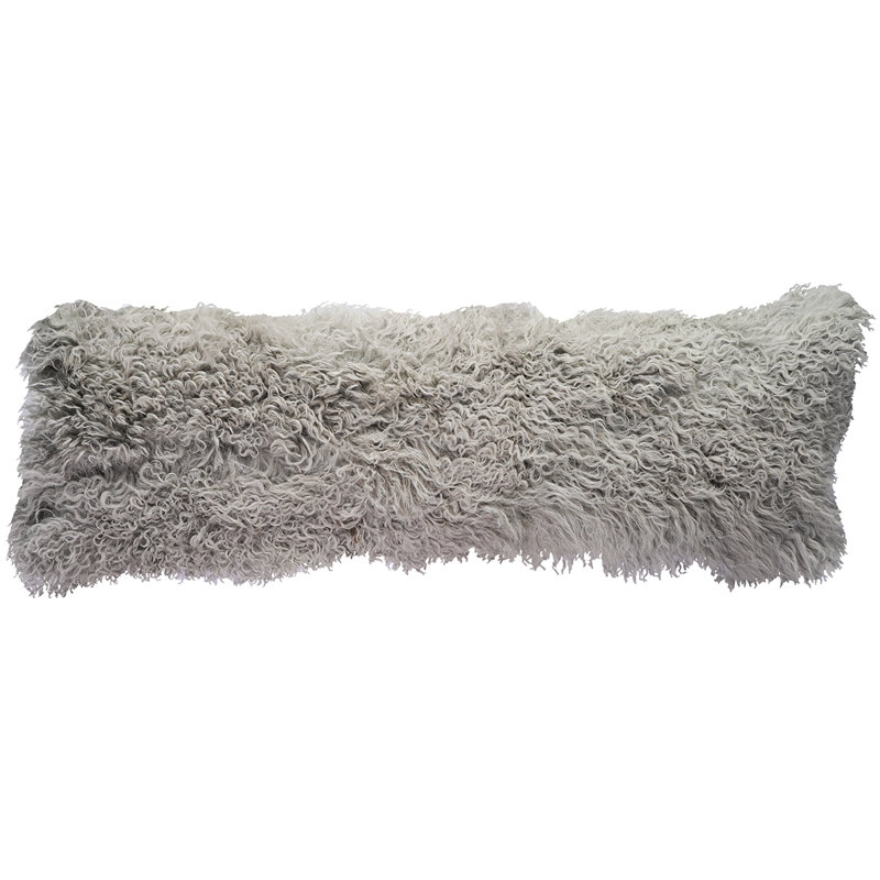 Throw Pillow, Solid Color, Ash Gray