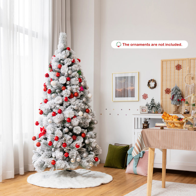 Arbre de Noël blanc 60 po