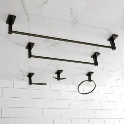 Kingston Brass Continental 5-Piece Bathroom Hardware Set