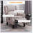 Massage Recliner Sofa with Heat Function, Remote Control,