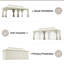Pavillon de jardin en acier-130854335-130854341