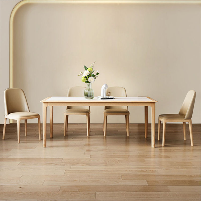 Table de salle à manger 55,25 po, 29.53" H x 55.12" W x 31.5" D