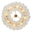 Theresa Cluster Chandelier with Glass Accents-16554924-16554925