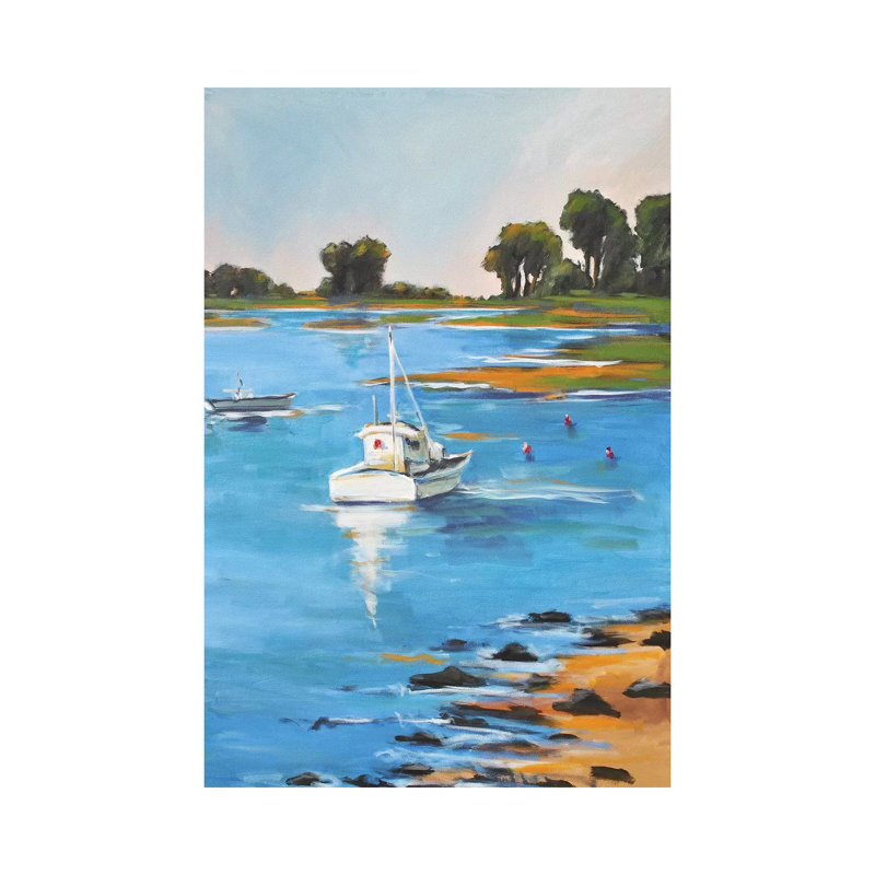 Low Tide by Allayn Stevens - Wrapped Canvas Gallery-Wrapped Canvas Giclée, 66.04 cm H x 45.72 cm W x 1.91 cm D