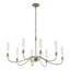 Grace 8 - Light Candle Style Classic/Traditional Chandelier-38841410
